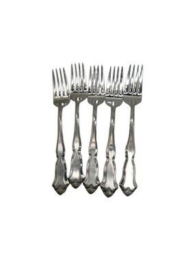 Wallace 18/10 Centennial Salad Forks 7 1/4" - Set of 5